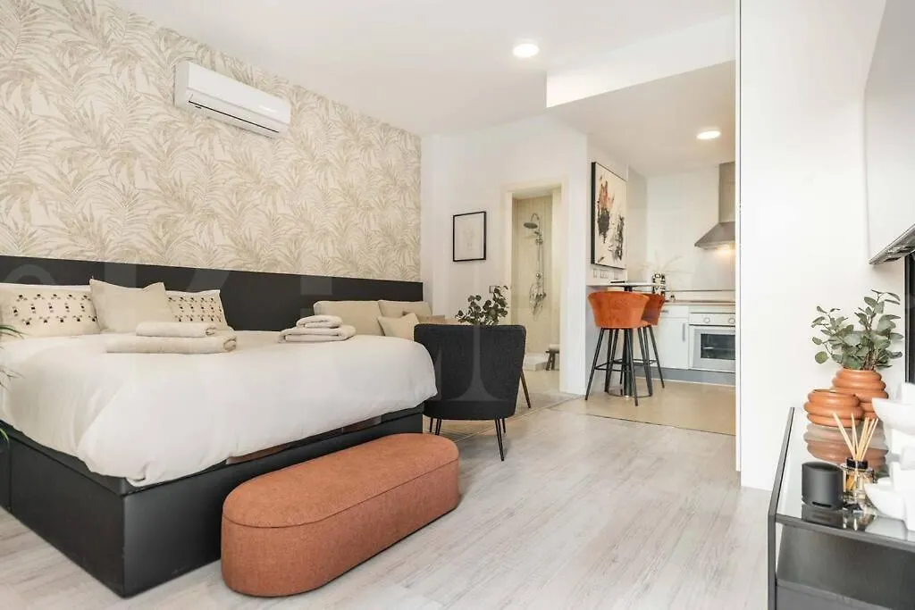 Chic Intimate Studio In The Heart Of Malaga By Rems Apartamento